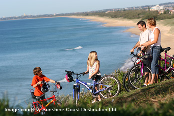 Bike riding in Caloundra