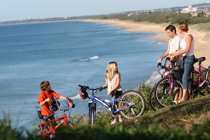 Cycling in Caloundra