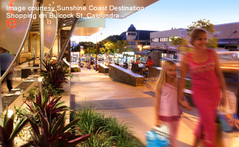 Shopping on Bulcock Street, Caloundra